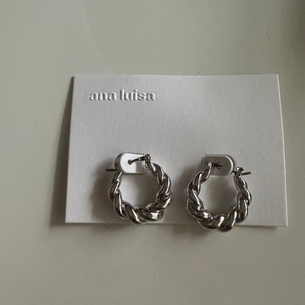 Ana Luisa silver earrings
